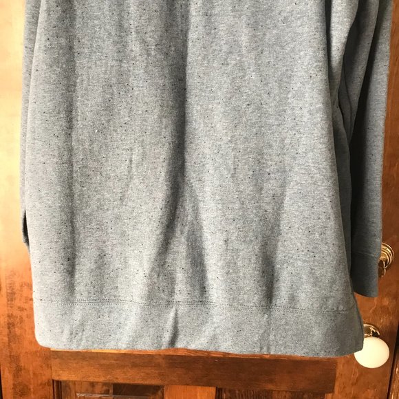 NWOT Orvis Blue Marl Crewneck Tunic-Style Sweatshirt X-Large - Picture 15 of 15